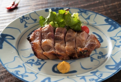 豚ロースの西京味噌焼